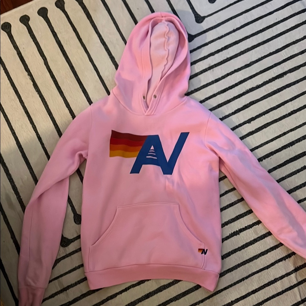 Aviator Nation Pink Hoodie Ultimate Comfort
